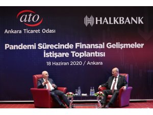 Halkbank Genel Müdürü Arslan, ATO üyeleri ile buluştu