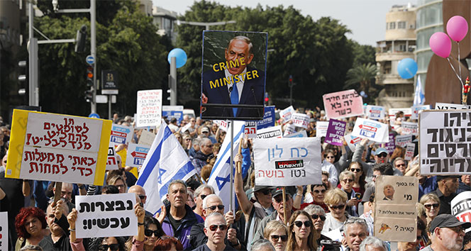 İsrail'de Netanyahu'ya şok