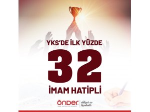 YKS’de ilk yüze 32 imam hatipli öğrenci girdi