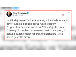 YÖK’ten eğitim fakültesi kararı