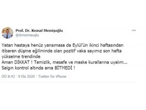 İstanbul İl Sağlık Müdürü uyardı: “Pozitif hasta sayımız yükselme trendinde”