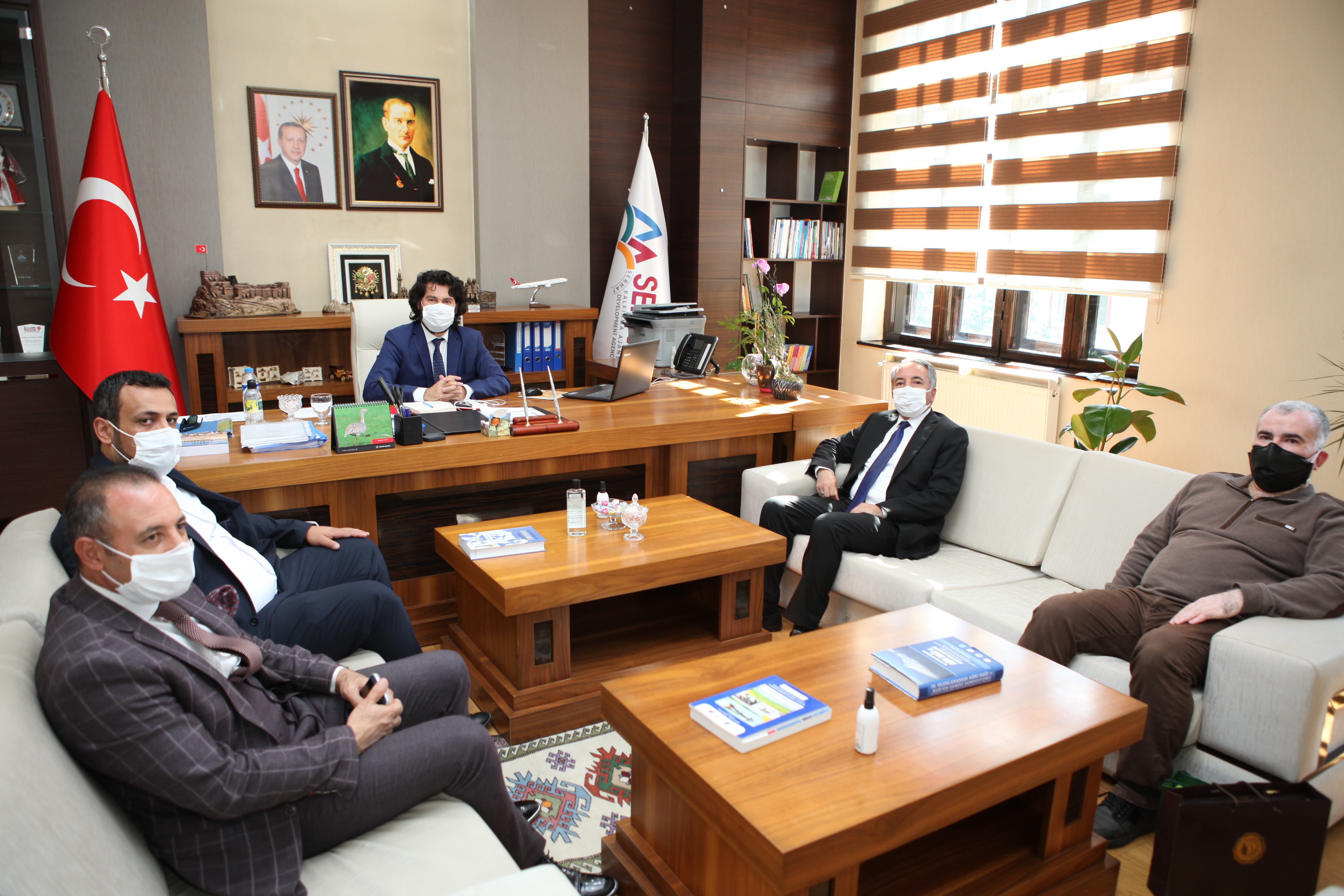 Rektör Karabulut, SERKA Genel Sekreteri Taşdemir’i ziyaret etti ve sözleşme imzaladı