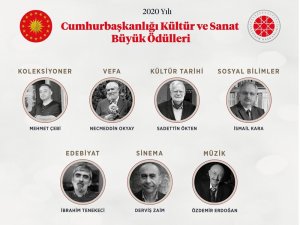 “2020 Yılı Cumhurbaşkanlığı Kültür Sanat Büyük Ödülleri”nin sahipleri açıklandı