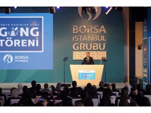 Borsada gong kadın-erkek eşitliği için çaldı