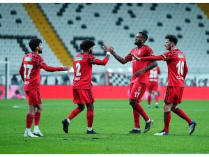 Ziraat Türkiye Kupası: Beşiktaş: 2 - Tarsus İdman Yurdu: 0 (İlk yarı)