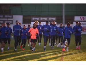 Trabzonspor, Galatasaray maçı hazırlıklarını sürdürüyor