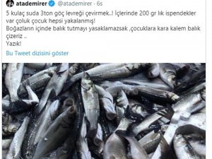 Ünlü komedyen Ata Demirer’den kaçak ve bilinçsiz avlanmaya tepki