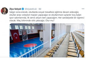 Bakan Selçuk’tan ’salgın sona erecek’ paylaşımı