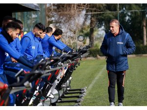 Yunus Mallı, Trabzonspor ile ilk antrenmanına çıktı