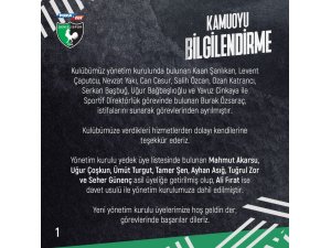 Denizlispor’da istifalar resmi olarak açıklandı