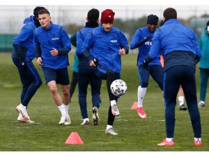 Trabzonspor, Fenerbahçe maçı hazırlıklarını sürdürdü