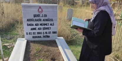 Ağrı’da Şehit Aileleri, Mezarlıkları Boş Bırakmıyor