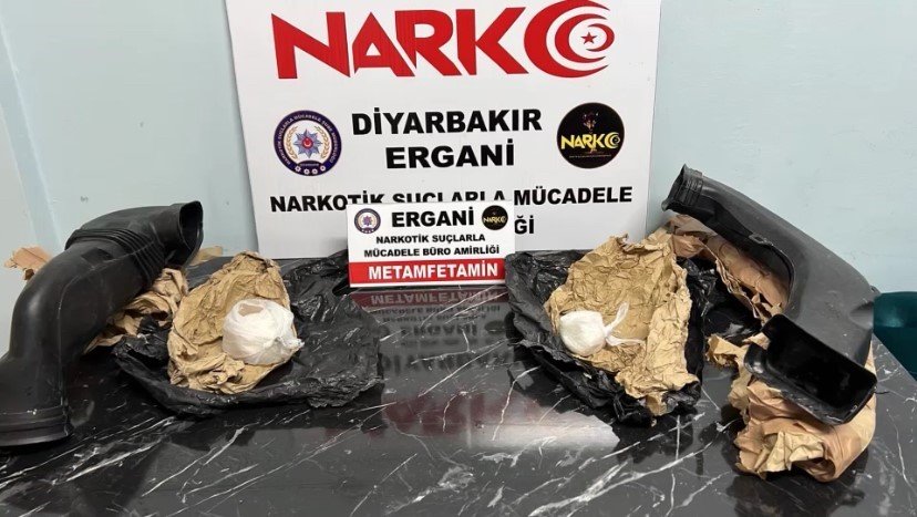 Diyarbakır'da uyuşturucuları öyle bir yere saklamışlar ki...