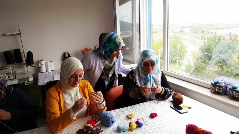 Bitlis'te amigurumi kursuna yoğun ilgi