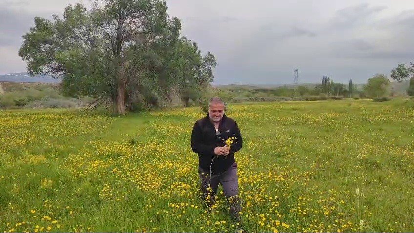 Erzurum'un zirvesinde görsel şölen