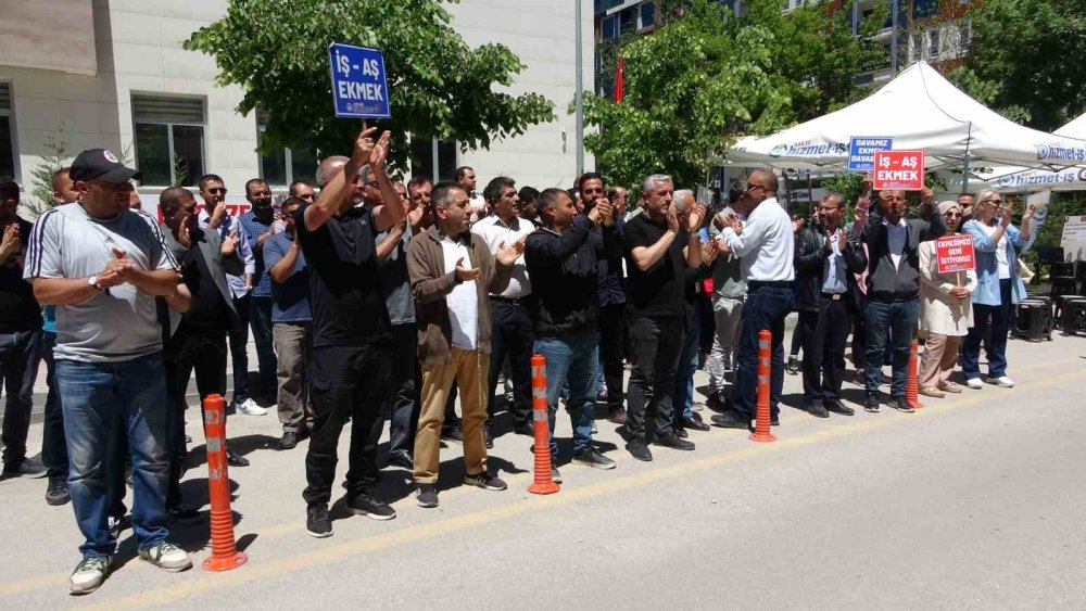 Van’daki belediye işçilerinin eylemi bir aydır sürüyor