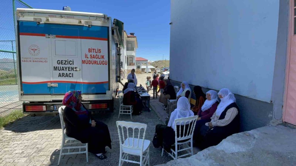 Bitlis’te anonslu sağlık taraması