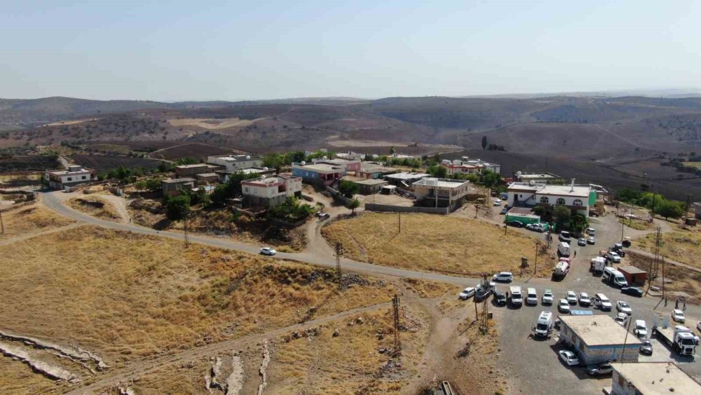 Diyarbakır’da yangında zarar gören alanlar görüntülendi