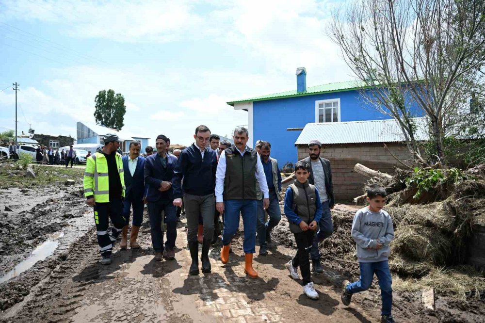 Erzurum Valisi Çiftçi: “Selin yaraları sarılacak”