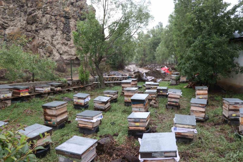 Erzurum Oltu’da sel felaketinin bilançosu ağır oldu