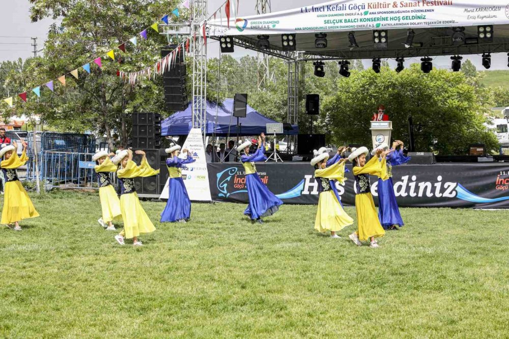 İnci Kefali Göçü Kültür ve Sanat Festivali yoğun ilgi gördü