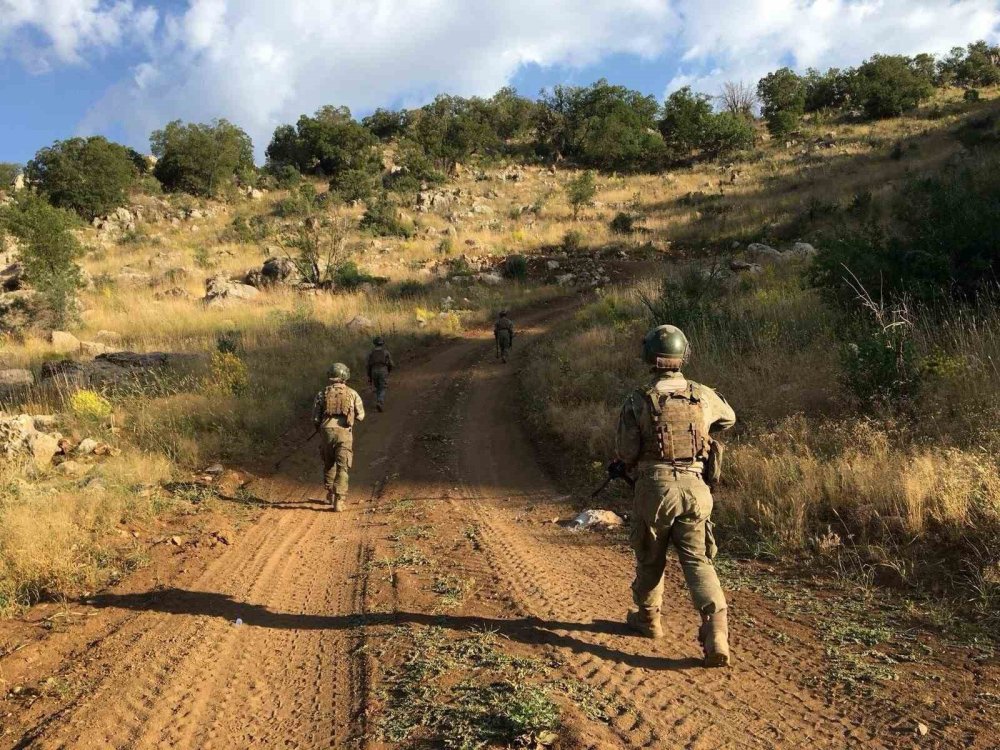 Pençe-Kilit bölgesinde arama-tarama faaliyetleri