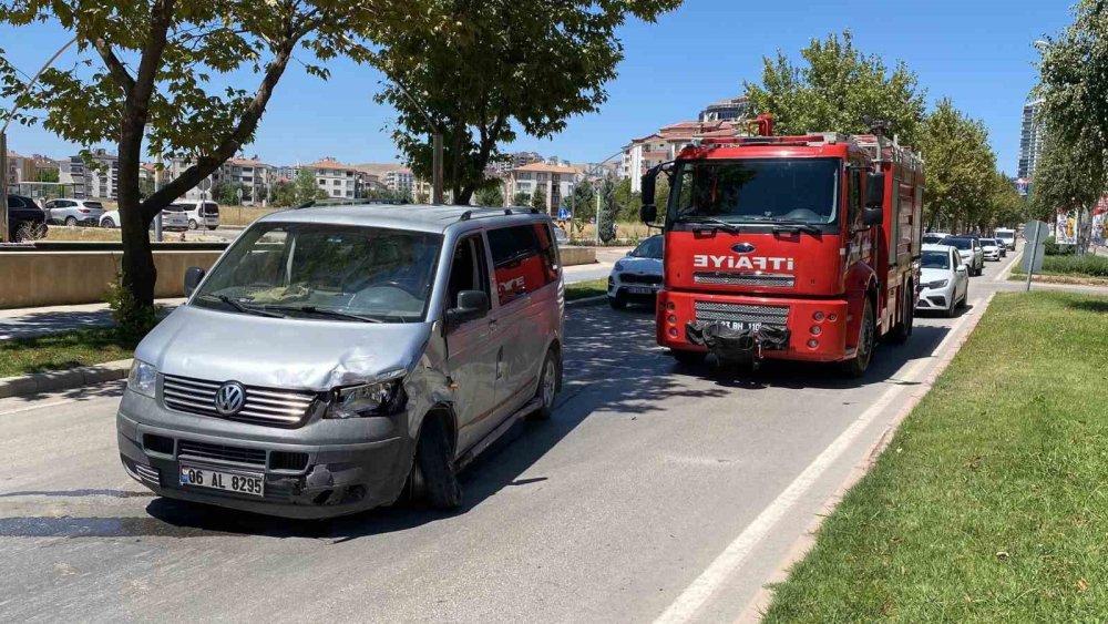 Elazığ’da trafik kazası: 2 yaralı