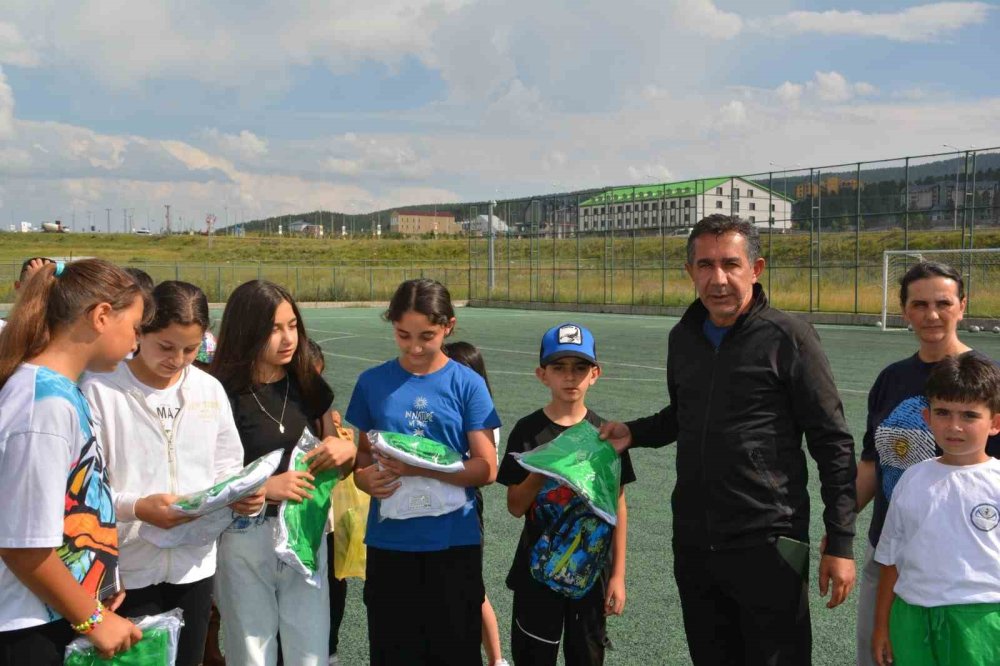 Sarıkamış’ta çocuklar önce Kuran kursu, sonra spora koşuyor