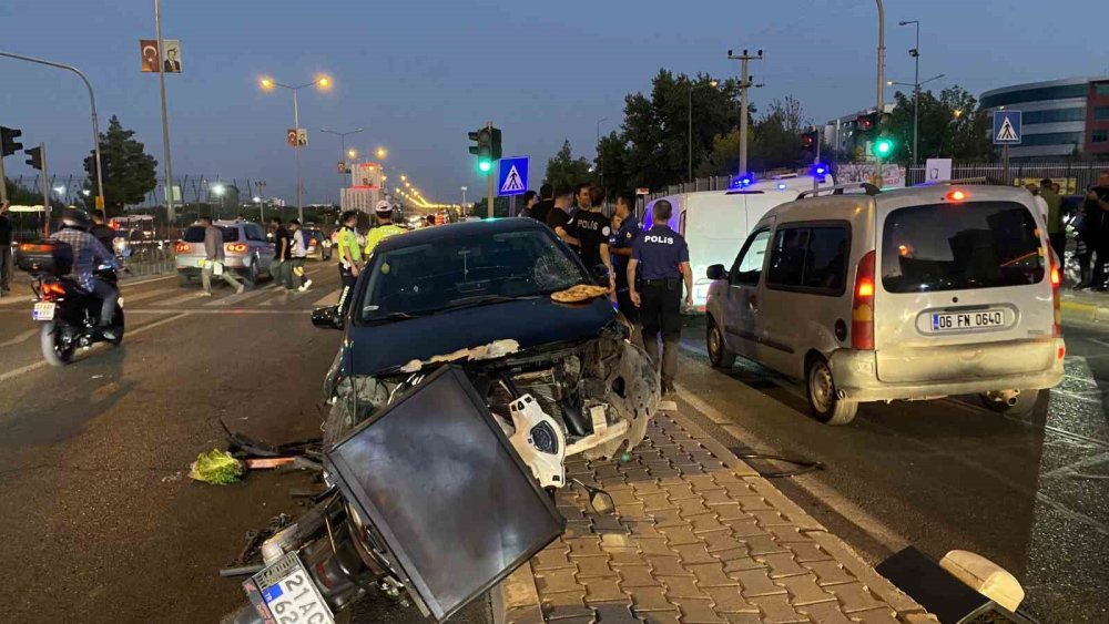 Diyarbakır’da alkollü sürücü dehşet saçtı