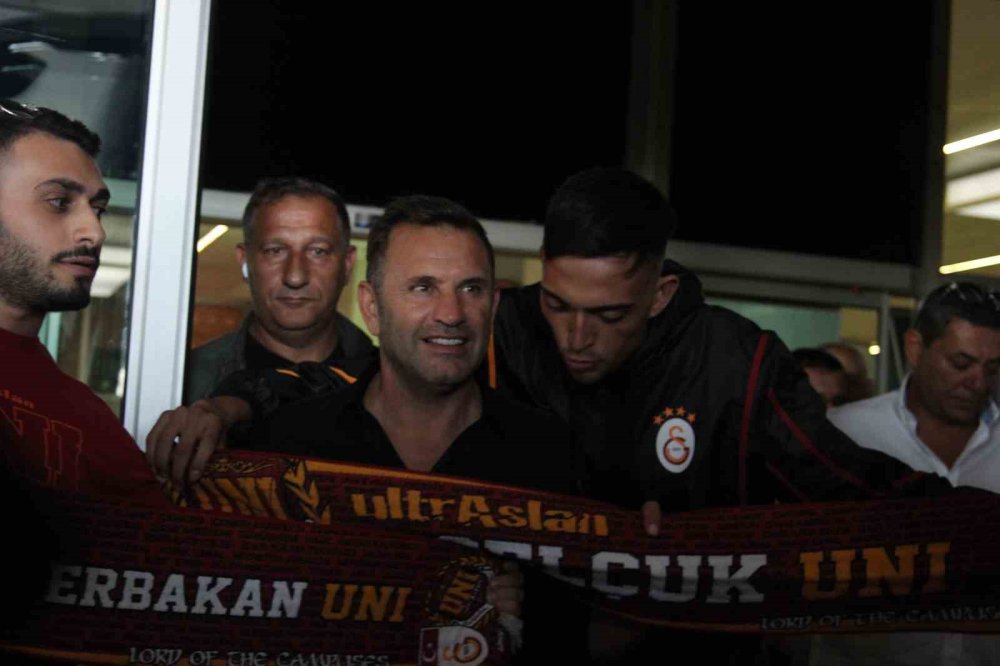 Galatasaray kafilesi Konya’ya geldi