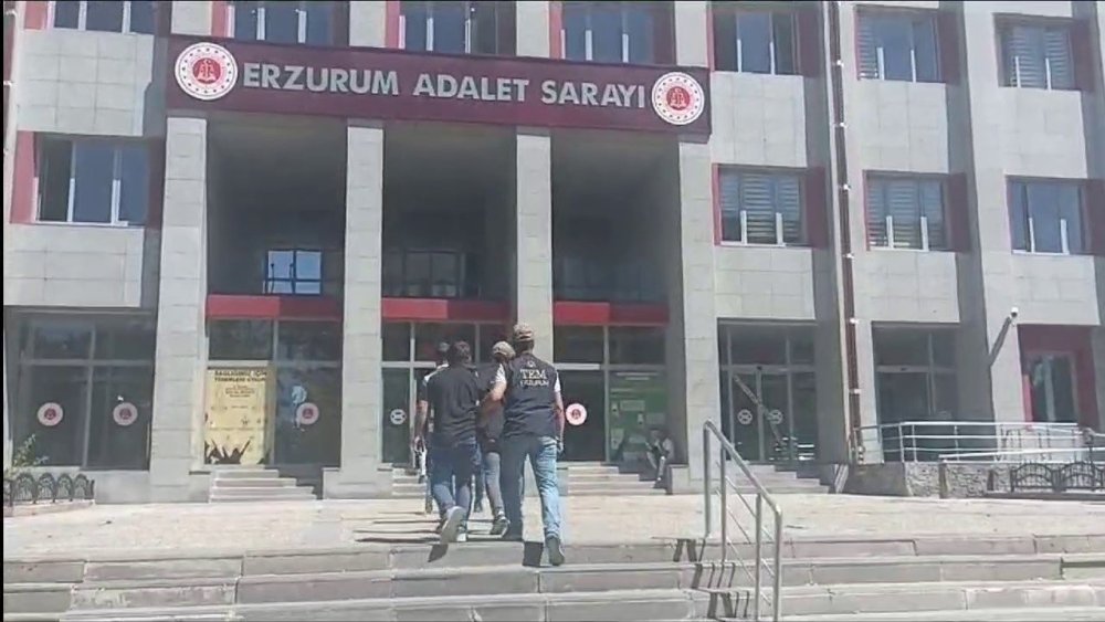 Erzurum’da terör propagandası yapan 4 şahsa gözaltı