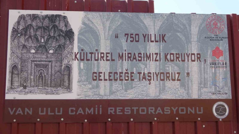 Van’da 750 yıllık cami restore edilecek