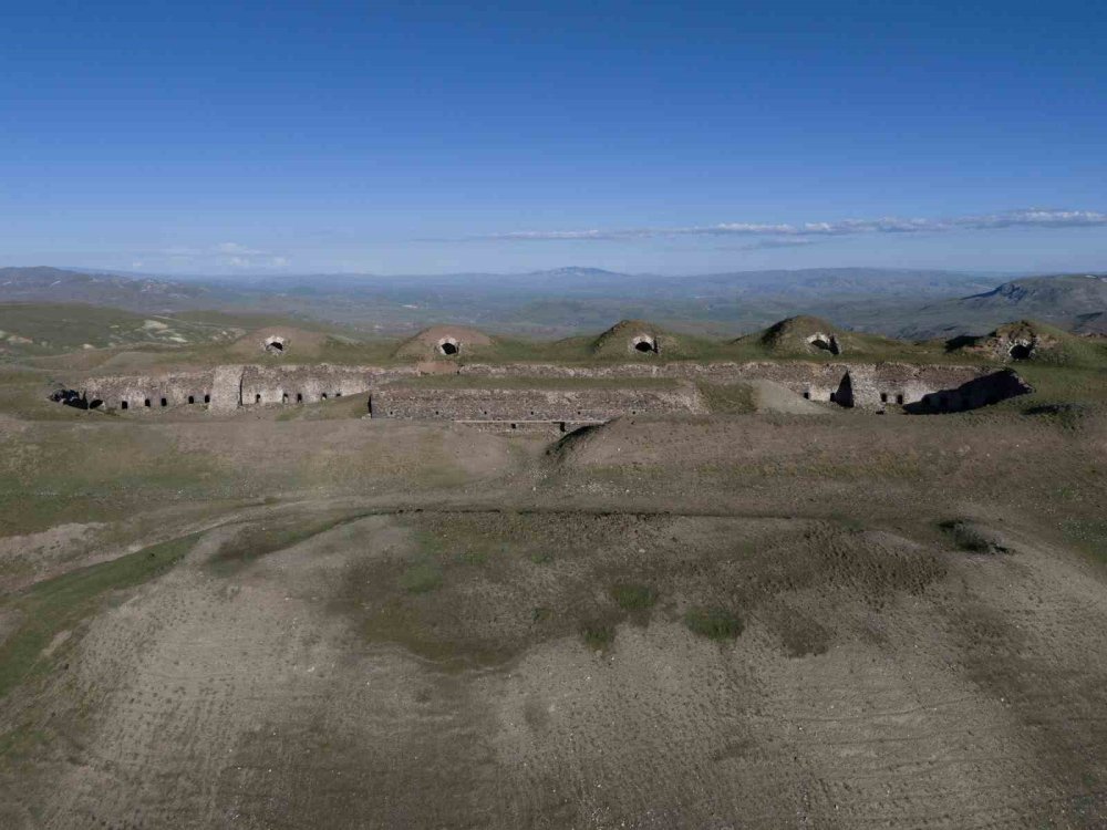 Erzurum’da Büyük Palandöken Tabyası'nın ihtişamı göz kamaştırıyor