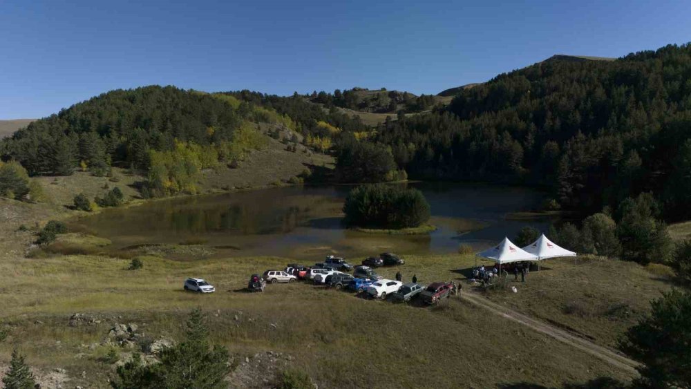 Erzurum’da off-roadçular nefes kesti