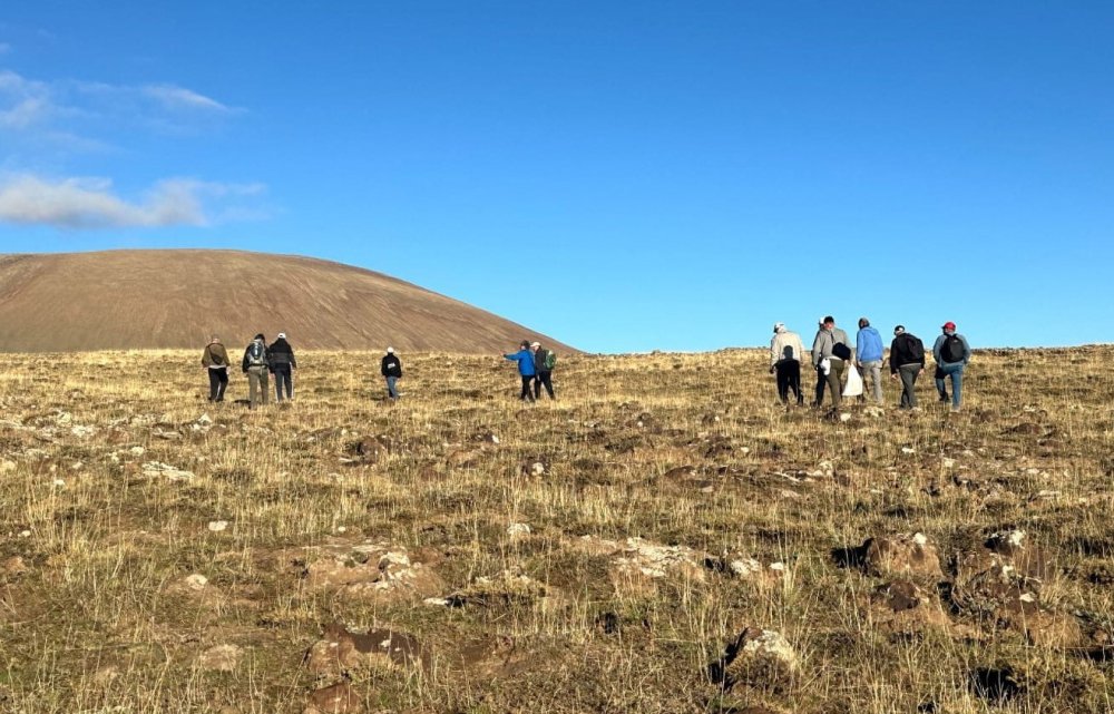 Nemrut Kalderası zirvesine doğa yürüyüşü