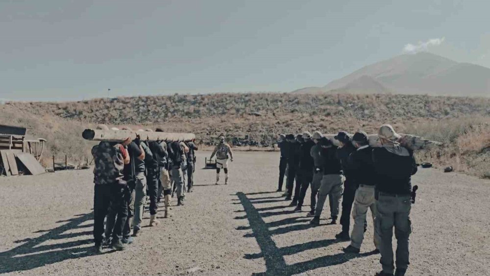 Erzurum'da terörle mücadele ekiplerine atış teknikleri kursu