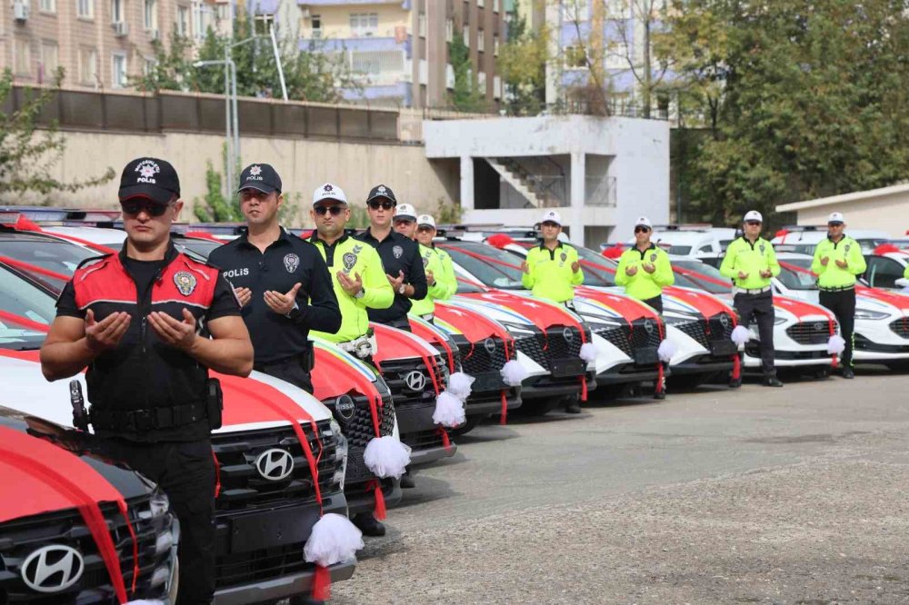 Diyarbakır İl Emniyet Müdürlüğüne 50 araç daha tahsis edildi