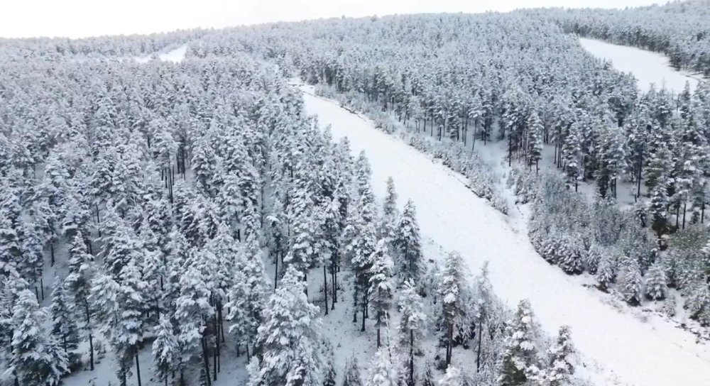 Sarıkamış’ta hava -7 dereceye düştü