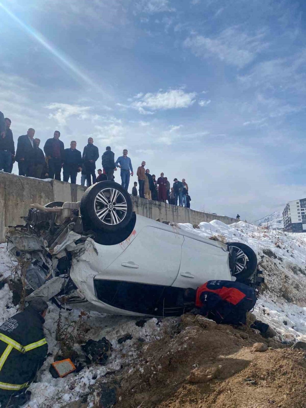 Bitlis'te feci kaza: 1 ölü, 1 yaralı