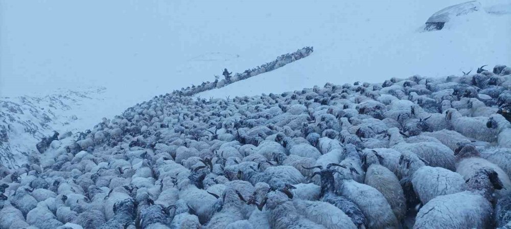 Başkale’de yollar kapandı