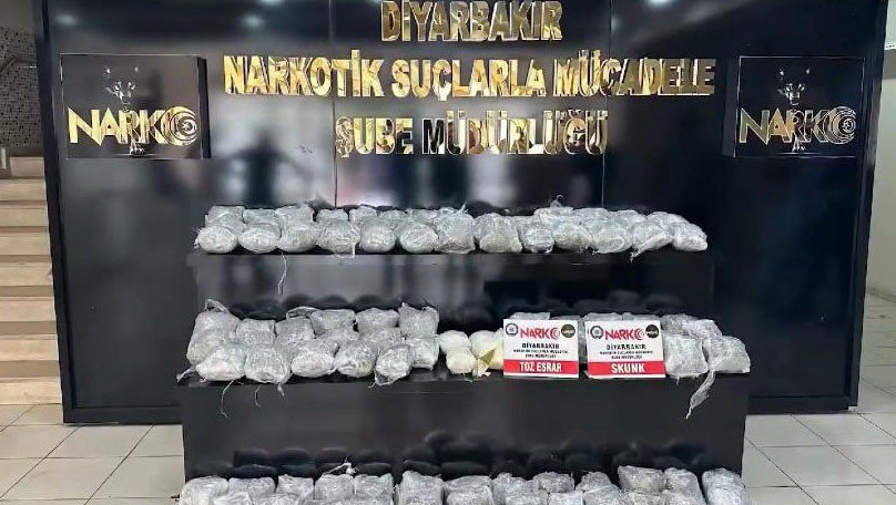 Diyarbakır’da zehir tacirlerine dev operasyon