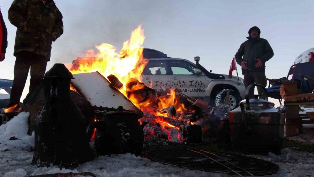 Off-road meraklıları Erzurum'u doğal güzelliklerini keşfediyorlar