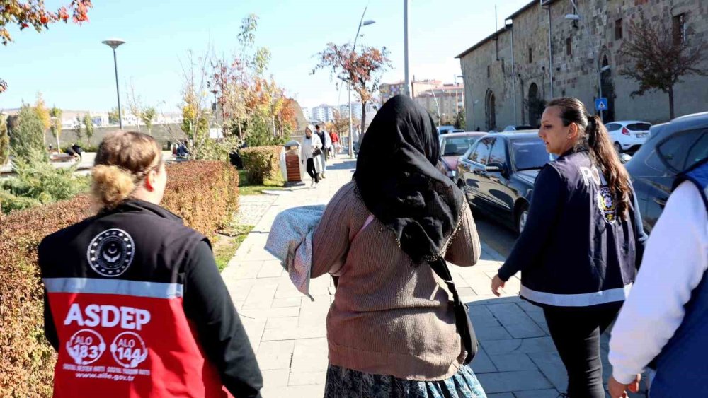 Erzurum’da 101 dilenci yakalandı