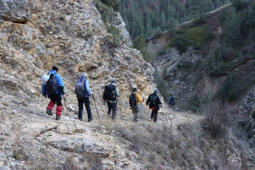 Erzurum'da doğaseverler hafta sonunun tadını çıkardı