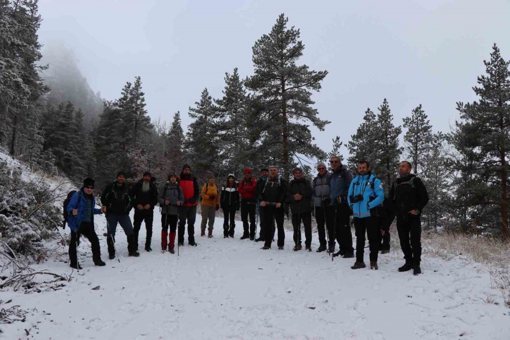 Erzurum'da doğaseverler hafta sonunun tadını çıkardı