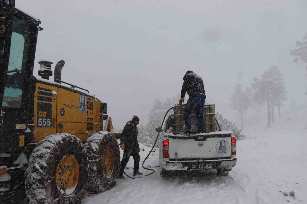 Erzurum'da kartpostallık görüntüler ortaya çıktı