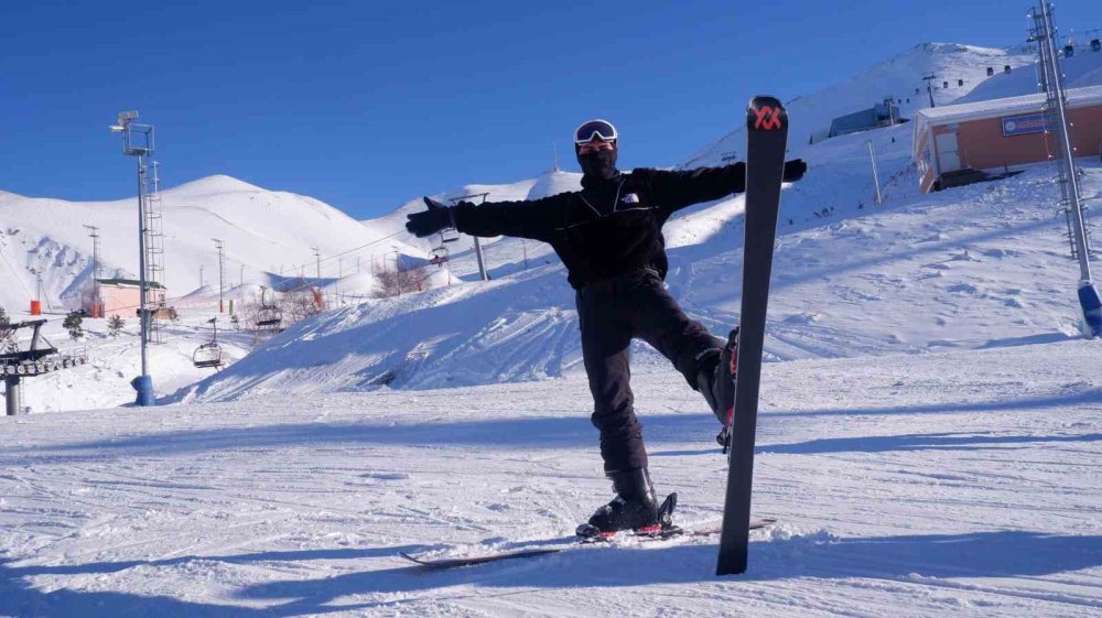 Palandöken kayak sezonu açıldı