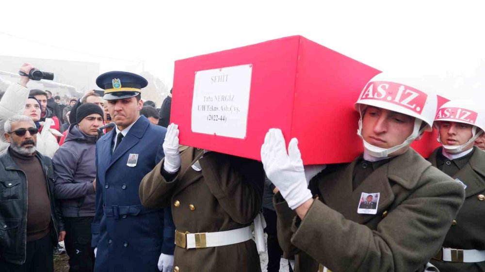 Erzurum şehidini gözyaşı ve dualarla uğurladı