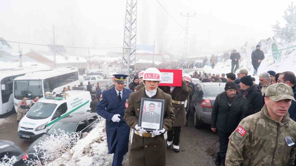 Erzurum şehidini gözyaşı ve dualarla uğurladı