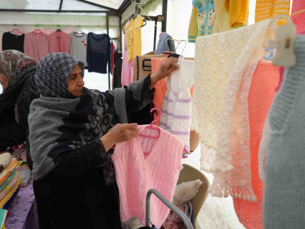 Iğdır’da kadınlar, Kadın Emek Pazarı ile ekonomiye katkı sağlıyor